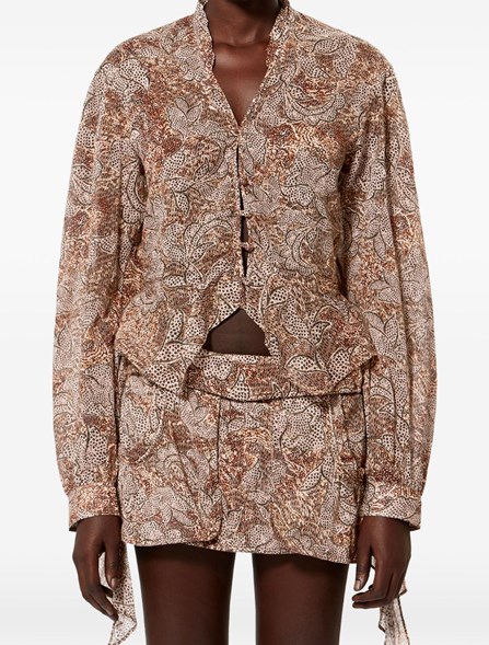 ISABEL MARANT - Cotton voile blouse