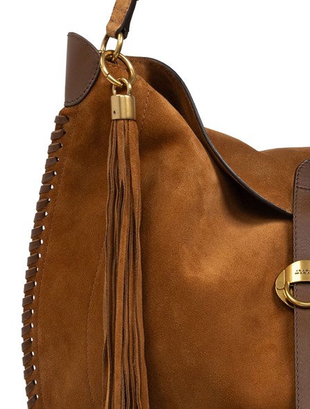 ISABEL MARANT - OSKAN HOBO FOLK BAG