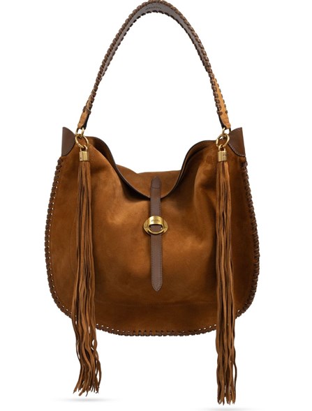 ISABEL MARANT - OSKAN HOBO FOLK BAG