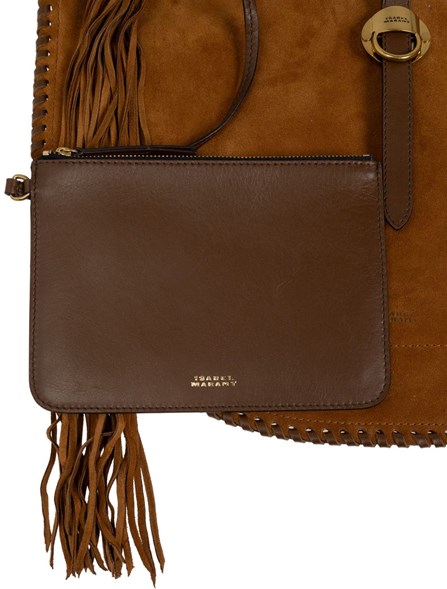 ISABEL MARANT - OSKAN HOBO FOLK BAG