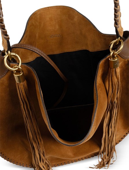 ISABEL MARANT - OSKAN HOBO FOLK BAG