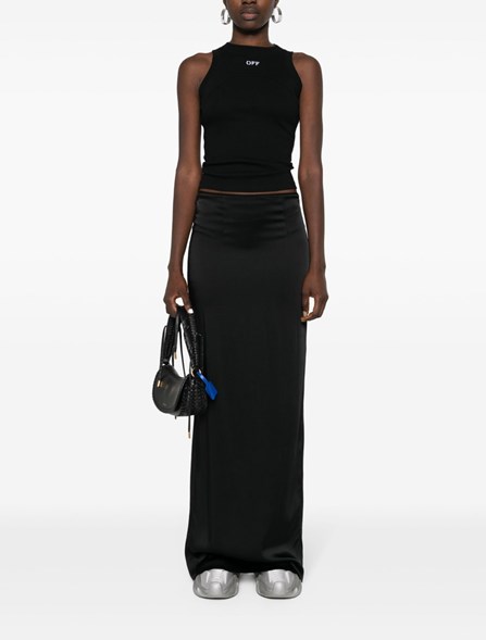 OFF-WHITE - RIBBED TOP