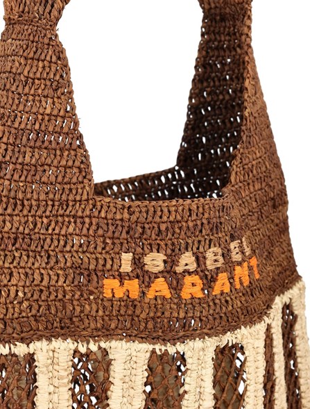 ISABEL MARANT - Tote bag in rafia 