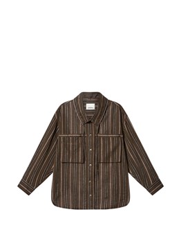 ISABEL MARANT - Camicia a tunica in jacquard 