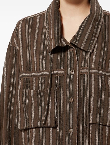 ISABEL MARANT - Camicia a tunica in jacquard 