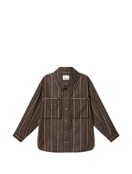 ISABEL MARANT - Camicia a tunica in jacquard 