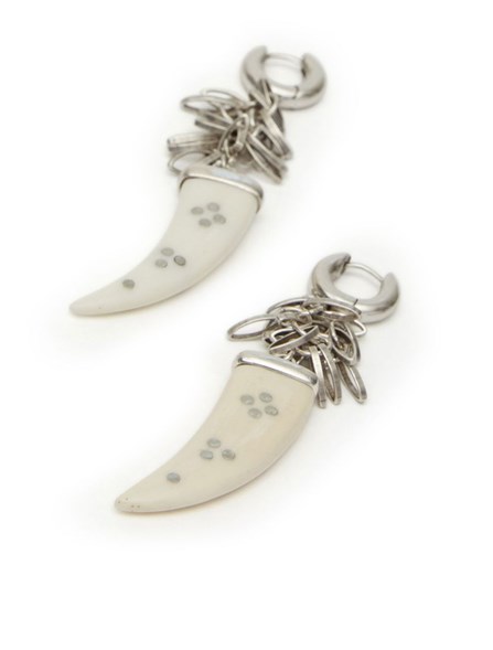 ISABEL MARANT - Earrings with horn pendant