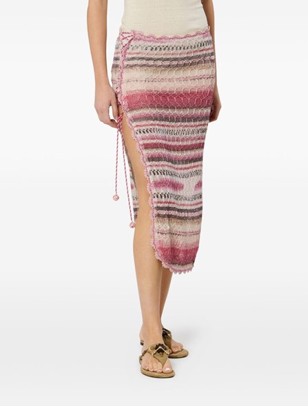 ISABEL MARANT - Gonna in rete testurizzata