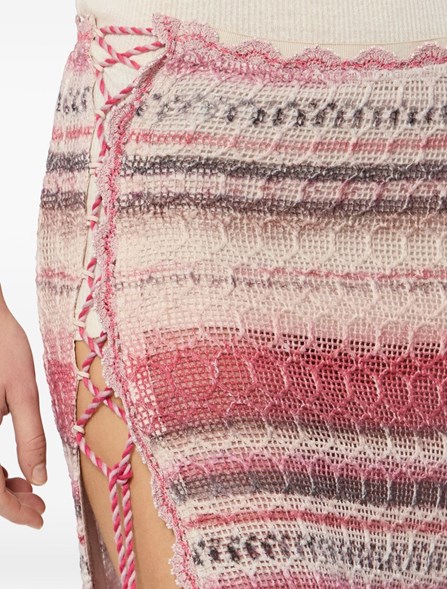 ISABEL MARANT - Gonna in rete testurizzata