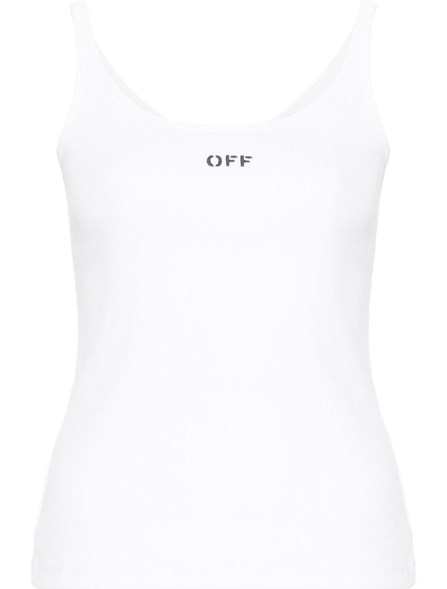 OFF-WHITE - TANK TOP WITH LOGO