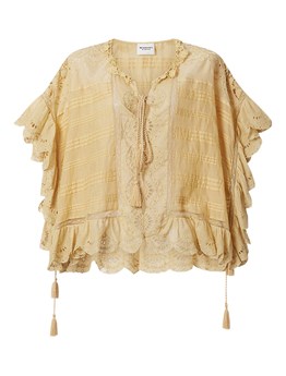 MARANT ÉTOILE - Blusa in stile caftano 