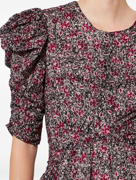 MARANT ÉTOILE - abito in voile di cotone