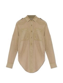MARANT ÉTOILE - camicia in cotone biologico leggero