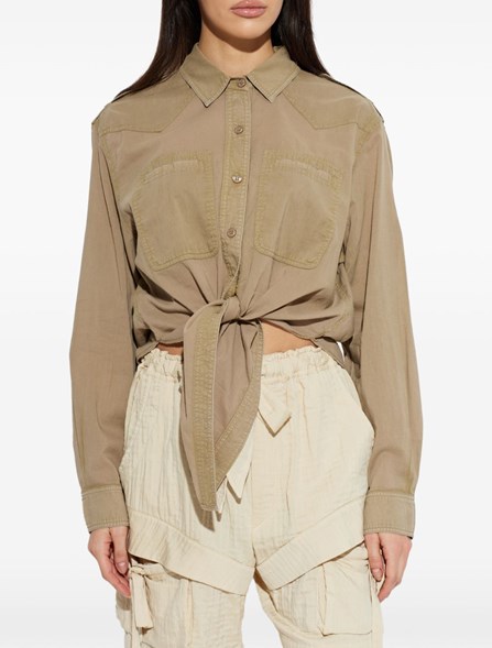 MARANT ÉTOILE - Light organic cotton shirt