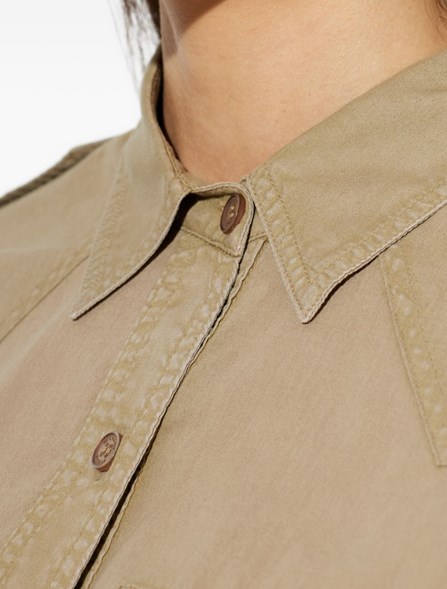 MARANT ÉTOILE - Light organic cotton shirt