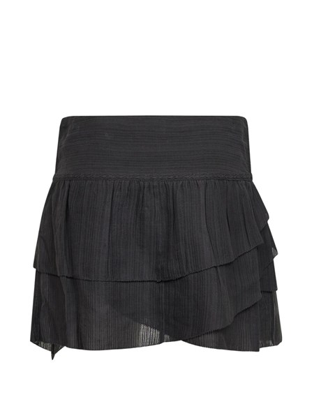 MARANT ÉTOILE - Mini skirt in cotton blend voile