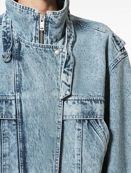 MARANT ÉTOILE - Cotton canvas denim jacket 