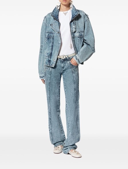 MARANT ÉTOILE - Cotton canvas denim jacket 