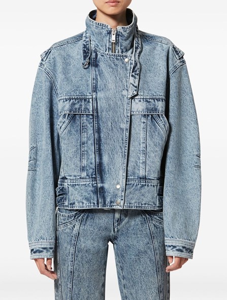 MARANT ÉTOILE - Cotton canvas denim jacket 