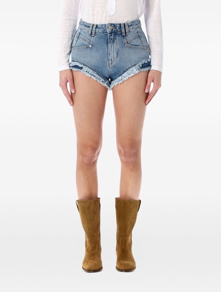 MARANT ÉTOILE - Denim mini-shorts 