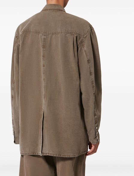 MARANT ÉTOILE - Linen and cotton canvas jacket
