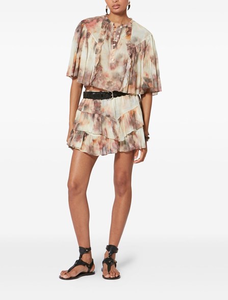 MARANT ÉTOILE - shorts in voile di cotone