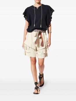 MARANT ÉTOILE - T-shirt in jersey di cotone