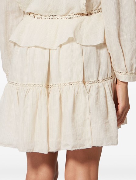 MARANT ÉTOILE - Cotton and linen gauze dress
