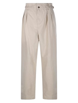 MARANT ÉTOILE - Cotton and linen blend trousers