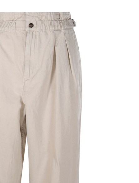 MARANT ÉTOILE - Cotton and linen blend trousers