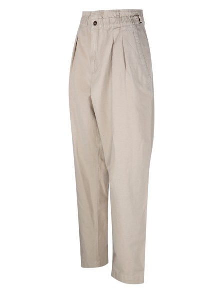 MARANT ÉTOILE - Cotton and linen blend trousers