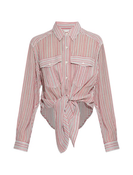 MARANT ÉTOILE - camicia in voile di cotone 