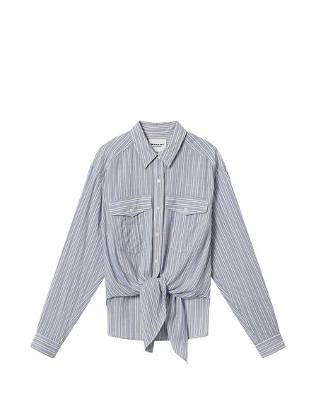 MARANT ÉTOILE - Cotton voile shirt