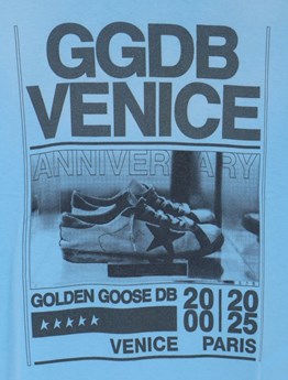 GOLDEN GOOSE DELUXE BRAND - T-SHIRT CON STAMPA