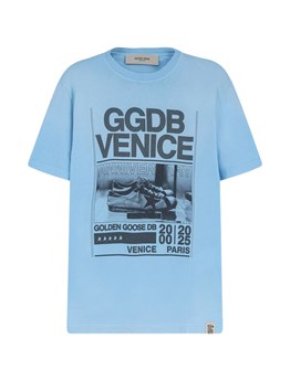 GOLDEN GOOSE DELUXE BRAND - T-SHIRT CON STAMPA