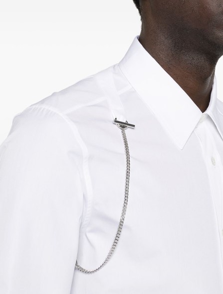 ALEXANDER MCQUEEN - SHIRT WITH CHAIN