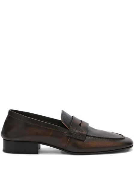 DRIES VAN NOTEN - Leather loafers