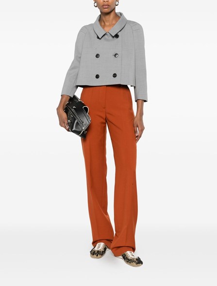 DRIES VAN NOTEN - Pantaloni in misto lana