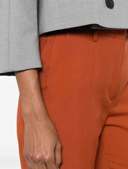 DRIES VAN NOTEN - Pantaloni in misto lana