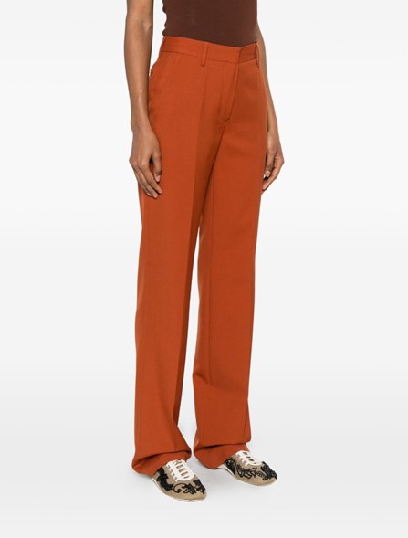 DRIES VAN NOTEN - Pantaloni in misto lana