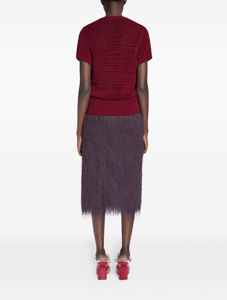 DRIES VAN NOTEN - Maglia con scollo a V