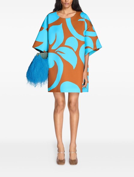 DRIES VAN NOTEN - Scuba minidress