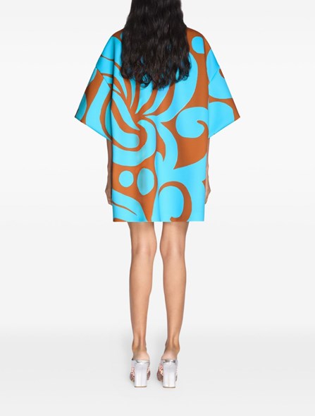 DRIES VAN NOTEN - Scuba minidress