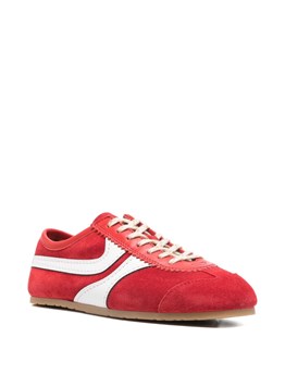 DRIES VAN NOTEN - Leather and suede sneakers