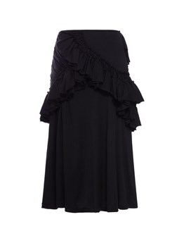 DRIES VAN NOTEN - Cotton jersey skirt