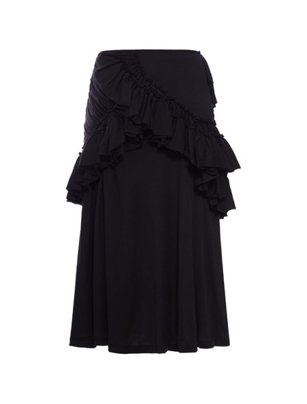 DRIES VAN NOTEN - Gonna in jersey di cotone