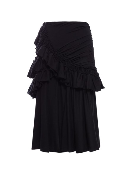 DRIES VAN NOTEN - Gonna in jersey di cotone