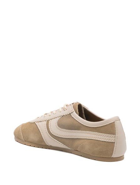 DRIES VAN NOTEN - Leather and suede sneakers