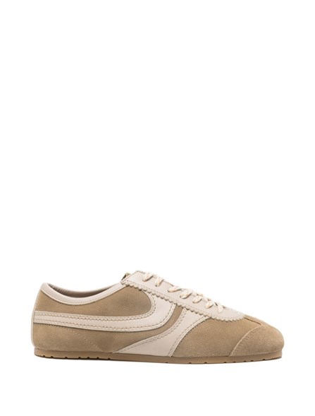 DRIES VAN NOTEN - Leather and suede sneakers