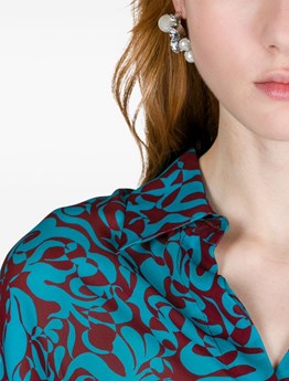 DRIES VAN NOTEN - cluster earrings